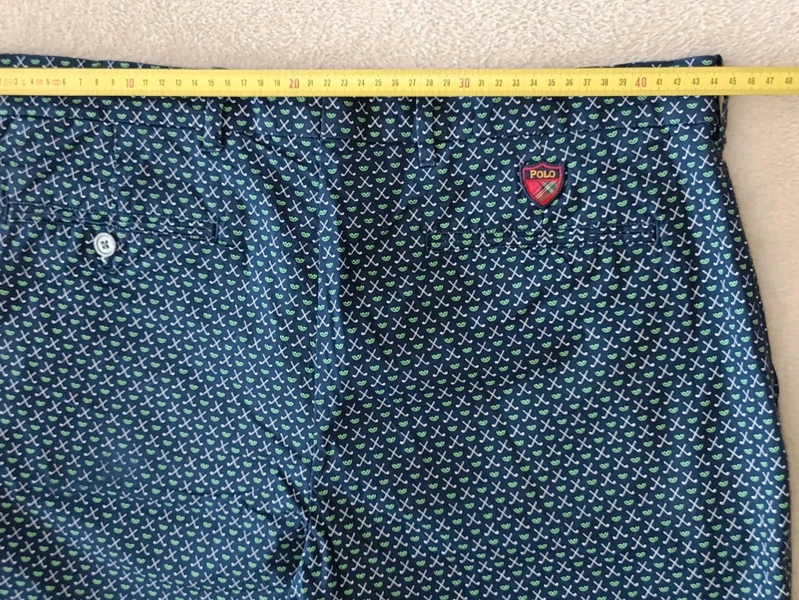 Short Polo Golf Ralph Lauren Classic Fit marineblauw Maat 34 – photo 19